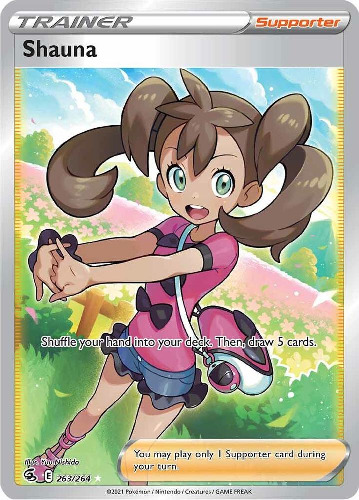 Shauna (Full Art) - SWSH08: Fusion Strike (SWSH08) NM *FOIL*