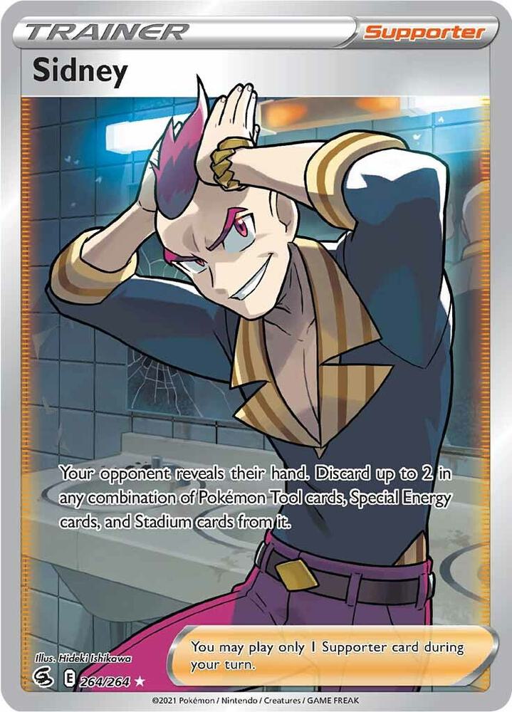 Sidney (Full Art) - SWSH08: Fusion Strike (SWSH08) NM *FOIL*