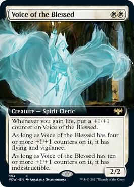 Voice of the Blessed (Extended Art) - Innistrad: Crimson Vow (VOW) NM