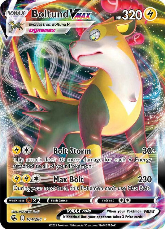 Boltund VMAX - SWSH08: Fusion Strike (SWSH08) NM *FOIL*