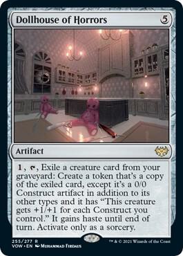 Dollhouse of Horrors - Innistrad: Crimson Vow (VOW) NM *FOIL*