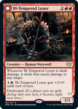 Ill-Tempered Loner - Innistrad: Crimson Vow (VOW) NM