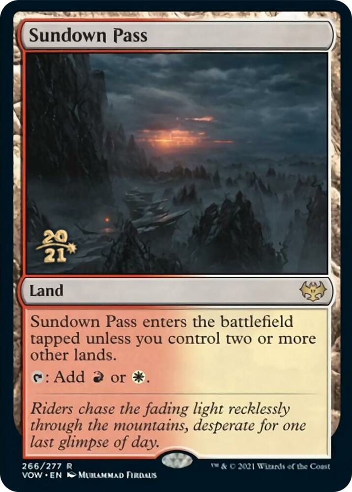 Sundown Pass - Prerelease Cards (PRE) LP *FOIL*