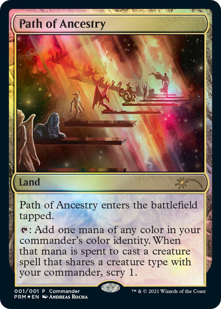 Path of Ancestry - MagicFest Cards (MFP) LP *FOIL*