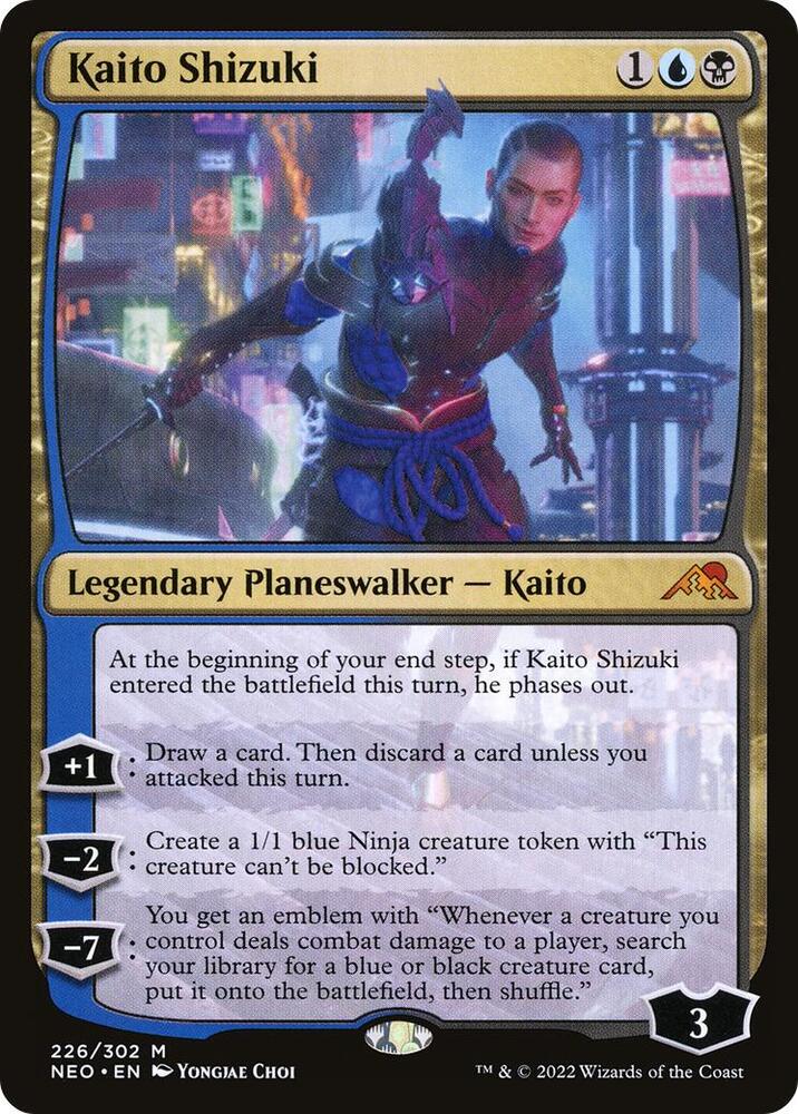 Kaito Shizuki - Kamigawa: Neon Dynasty (NEO) NM