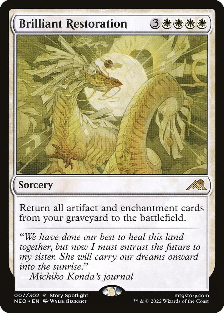 Brilliant Restoration - Kamigawa: Neon Dynasty (NEO) NM