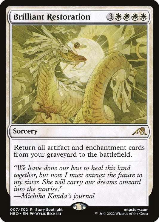 Brilliant Restoration - Kamigawa: Neon Dynasty (NEO) NM