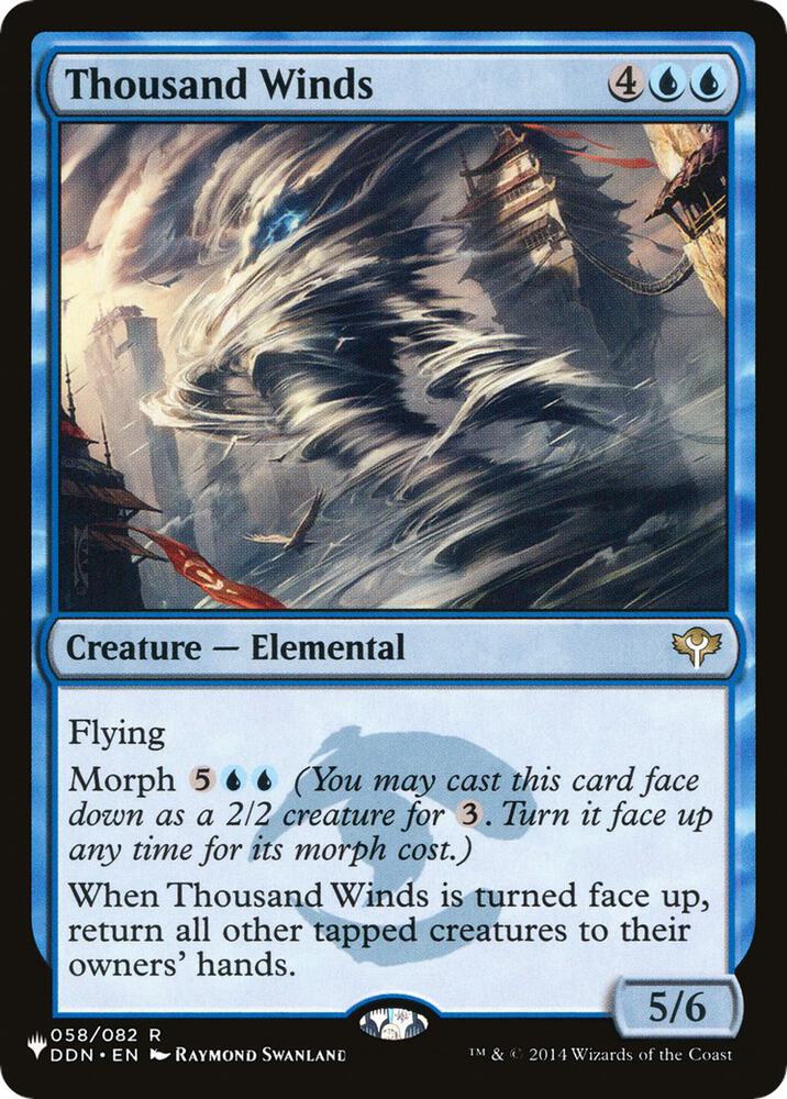 Thousand Winds - The List Reprints (LIST) NM