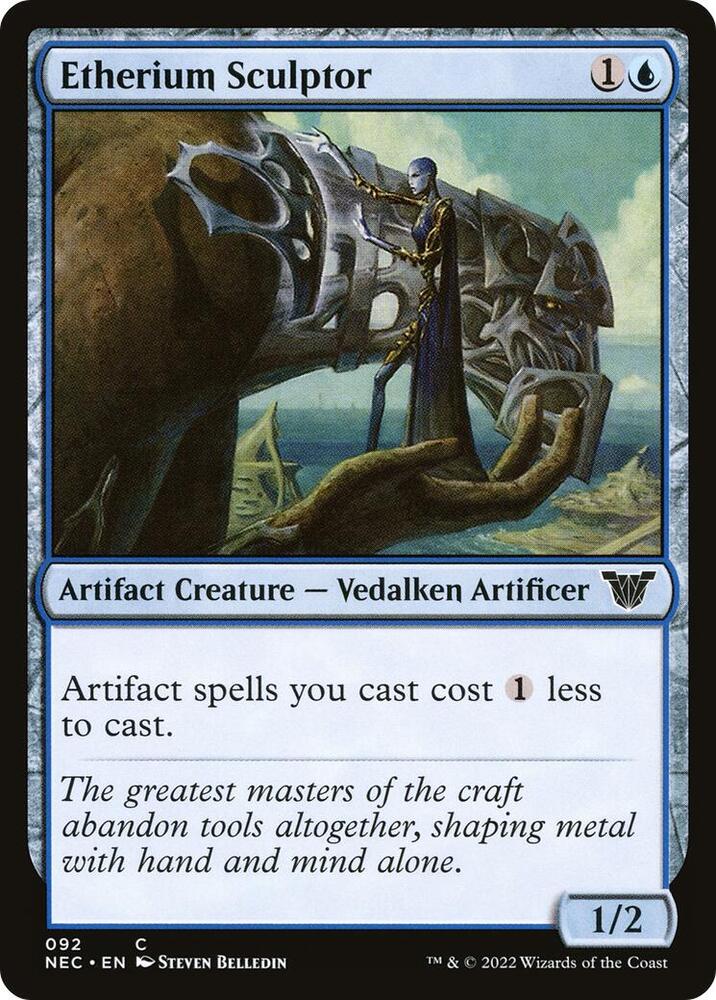 Etherium Sculptor - Commander: Kamigawa: Neon Dynasty (NEC) NM