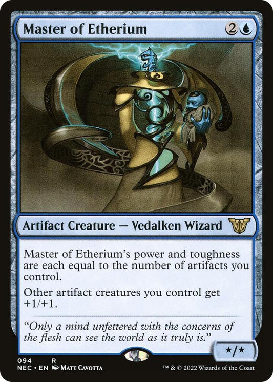 Master of Etherium - Commander: Kamigawa: Neon Dynasty (NEC) NM