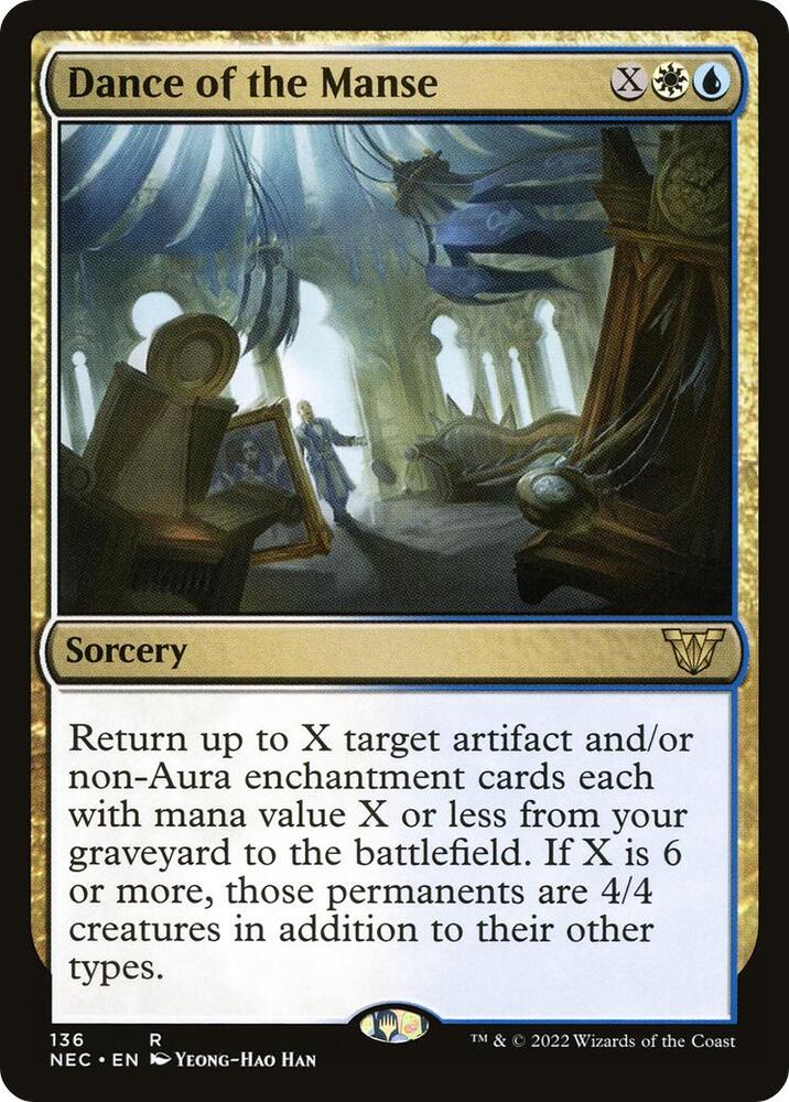 Dance of the Manse - Commander: Kamigawa: Neon Dynasty (NEC) NM