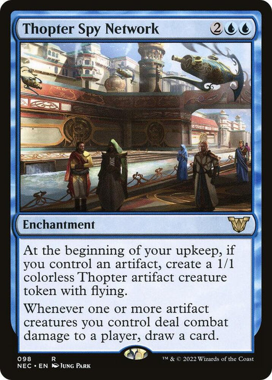 Thopter Spy Network - Commander: Kamigawa: Neon Dynasty (NEC) NM