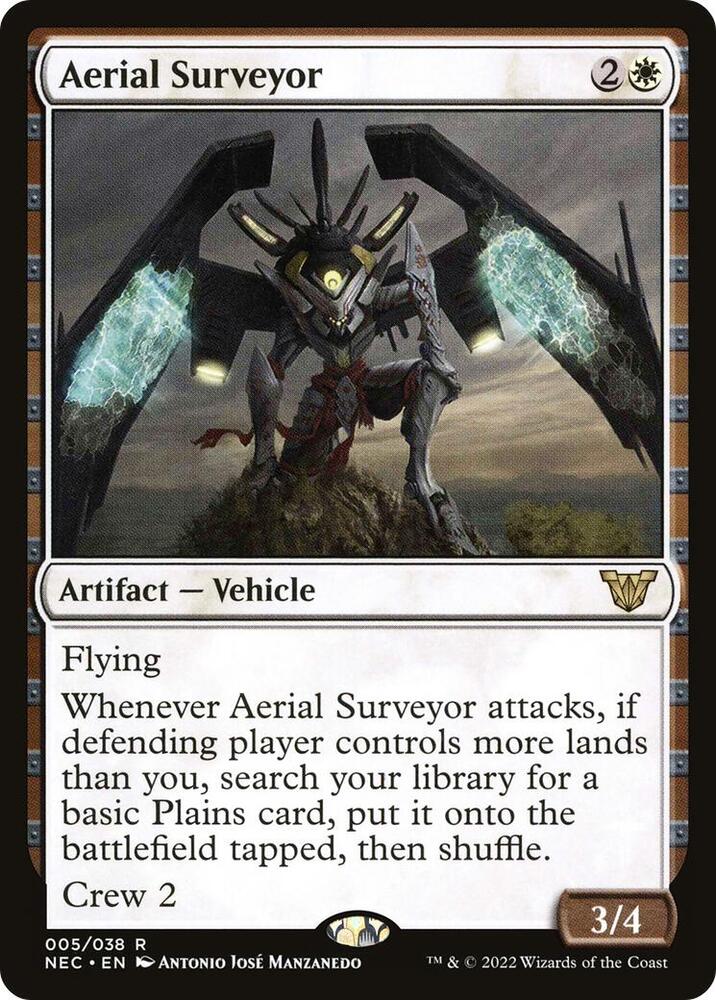 Aerial Surveyor - Commander: Kamigawa: Neon Dynasty (NEC) NM