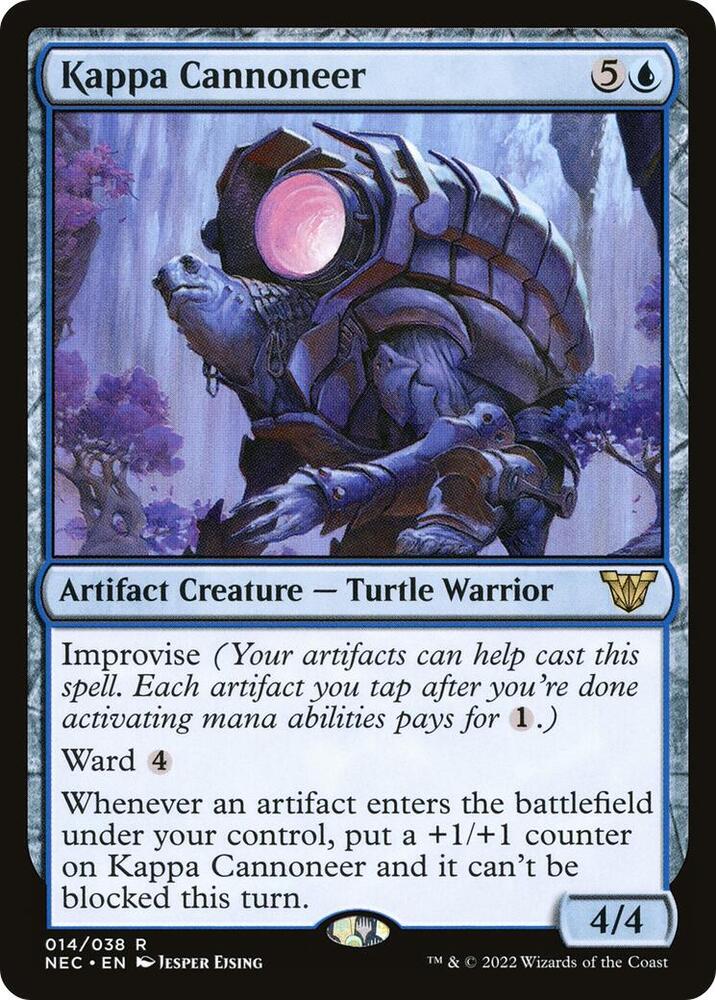 Kappa Cannoneer - Commander: Kamigawa: Neon Dynasty (NEC) NM