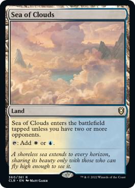 Sea of Clouds - Commander Legends: Battle for Baldur's Gate (CLB) NM