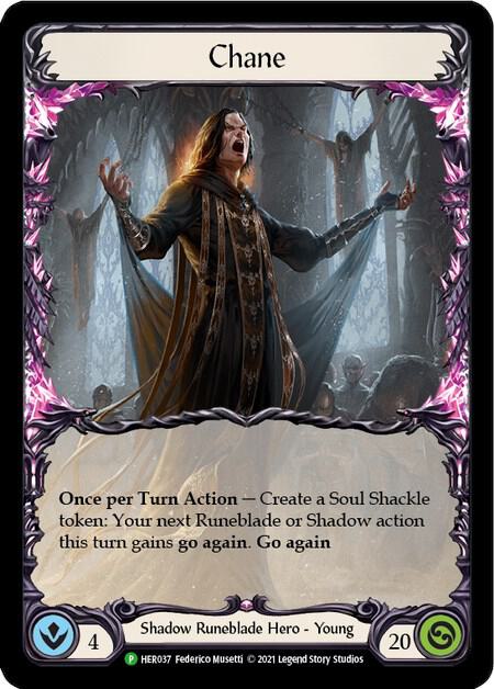 Chane - HER037 - Flesh and Blood: Promo Cards (PR) Cold Foil NM *FOIL*
