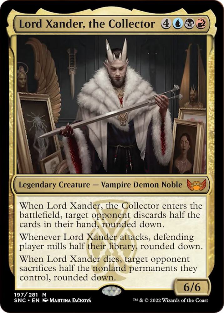 Lord Xander, the Collector - Streets of New Capenna (SNC) NM