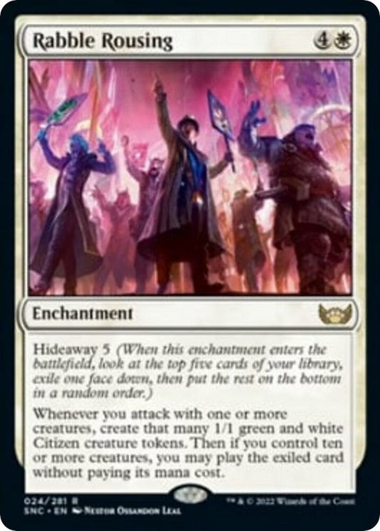Rabble Rousing - Streets of New Capenna (SNC) NM