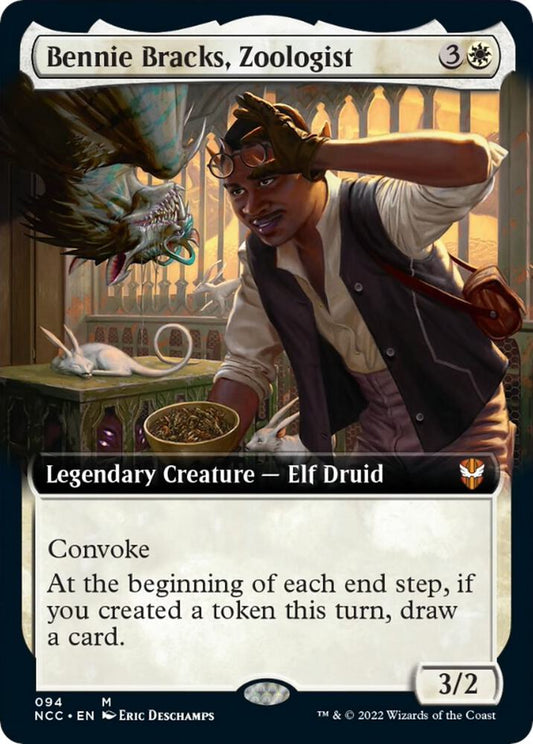 Bennie Bracks, Zoologist (Extended Art) - Commander: Streets of New Capenna (NCC) NM
