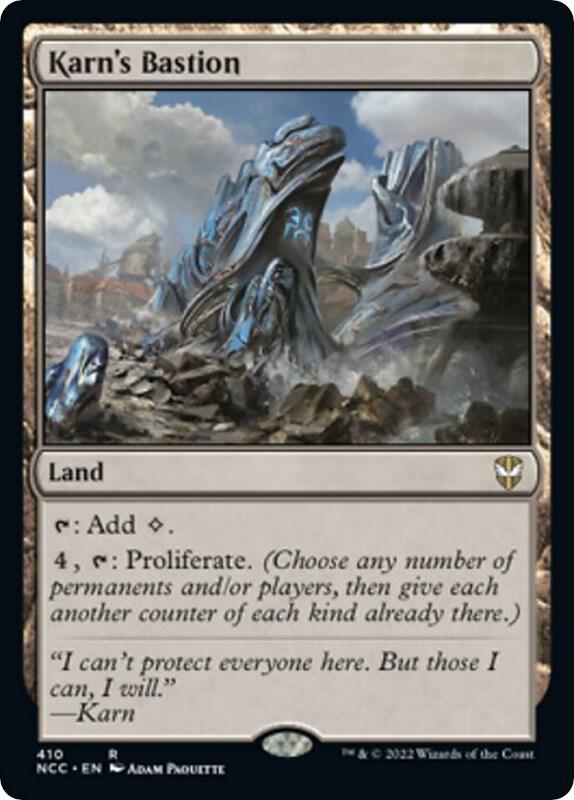 Karn's Bastion - Commander: Streets of New Capenna (NCC) NM