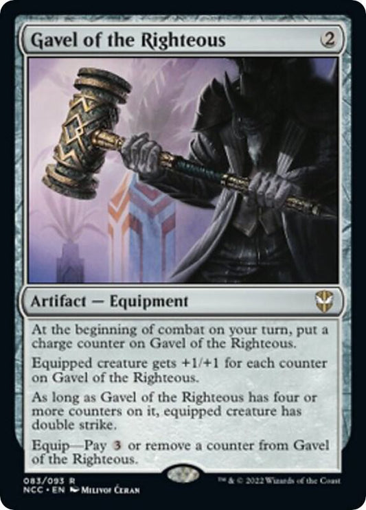 Gavel of the Righteous - Commander: Streets of New Capenna (NCC) NM
