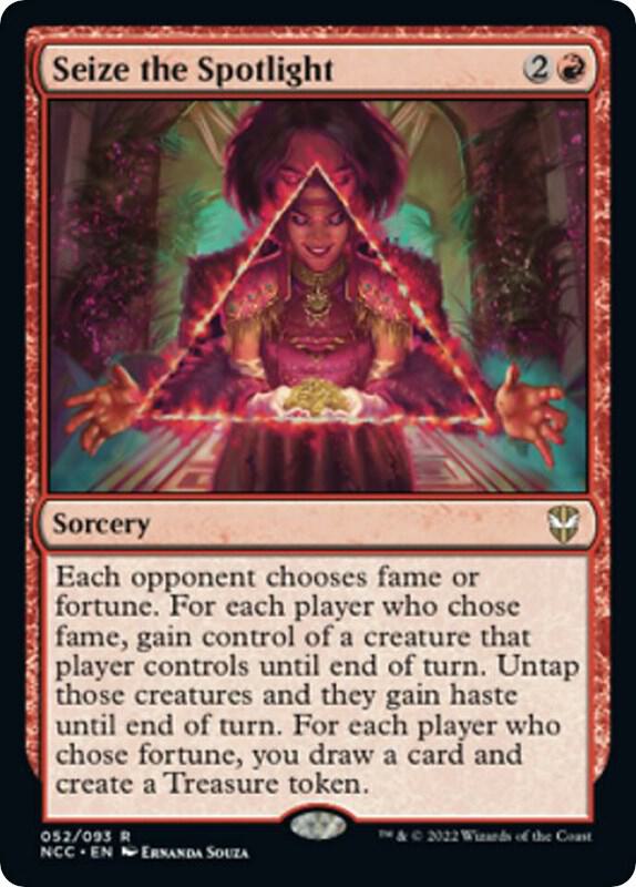 Seize the Spotlight - Commander: Streets of New Capenna (NCC)
