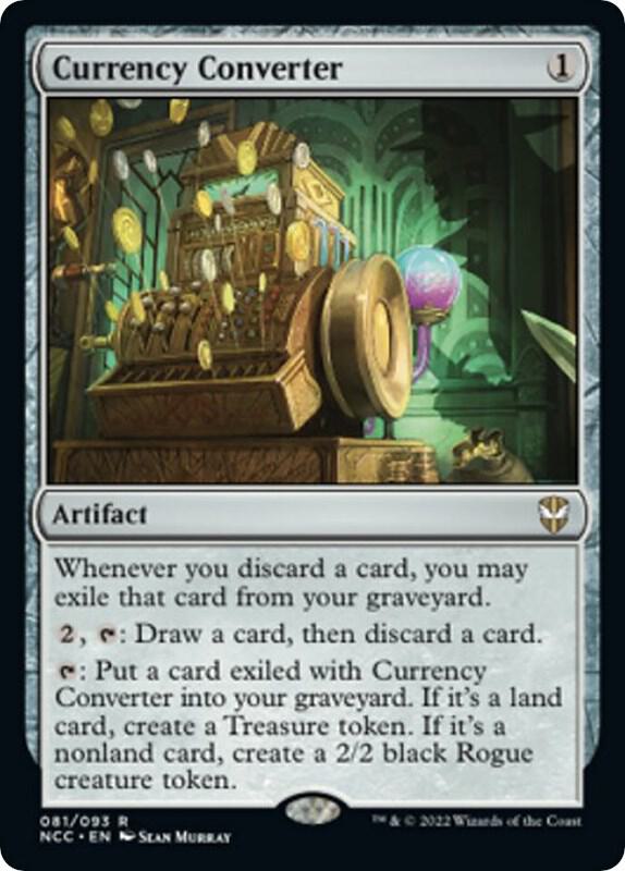 Currency Converter - Commander: Streets of New Capenna (NCC) NM