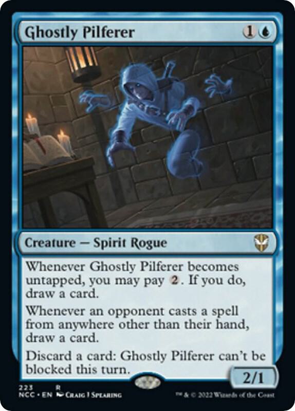 Ghostly Pilferer - Commander: Streets of New Capenna (NCC) NM