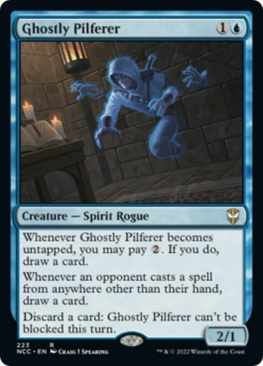 Ghostly Pilferer - Commander: Streets of New Capenna (NCC) NM