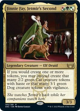 Jinnie Fay, Jetmir's Second - Promo Pack: Streets of New Capenna (PPSNC) NM