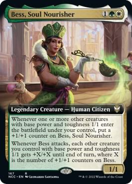 Bess, Soul Nourisher (Extended Art) - Commander: Streets of New Capenna (NCC)
