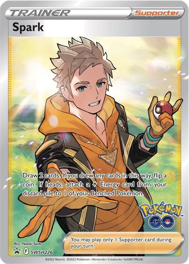Spark - SWSH226 - SWSH: Sword & Shield Promo Cards (SWSD) NM *FOIL*