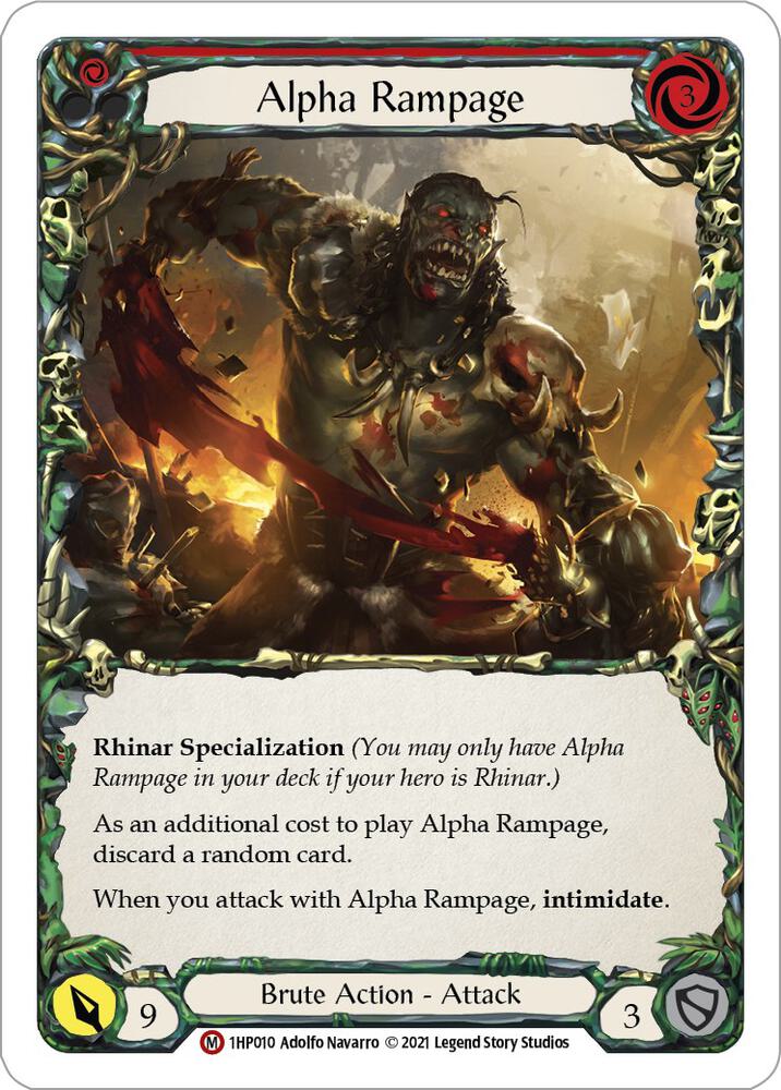 Alpha Rampage - History Pack Vol.1 (1HP) LP
