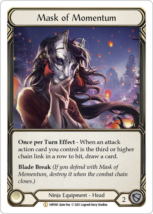 Mask of Momentum - History Pack Vol.1 (1HP) NM