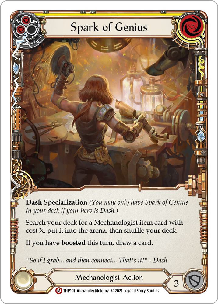 Spark of Genius - History Pack Vol.1 (1HP) NM