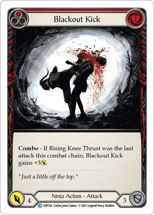 Blackout Kick (Red) - History Pack Vol.1 (1HP) LP