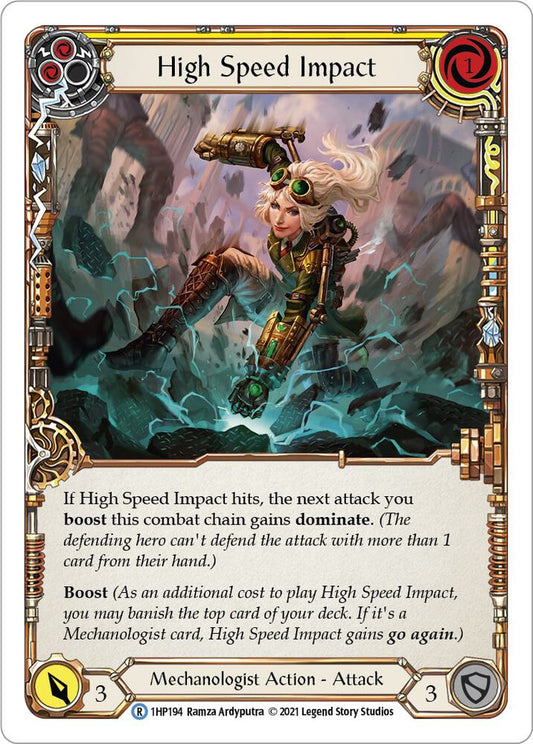 High Speed Impact (Yellow) - History Pack Vol.1 (1HP) NM