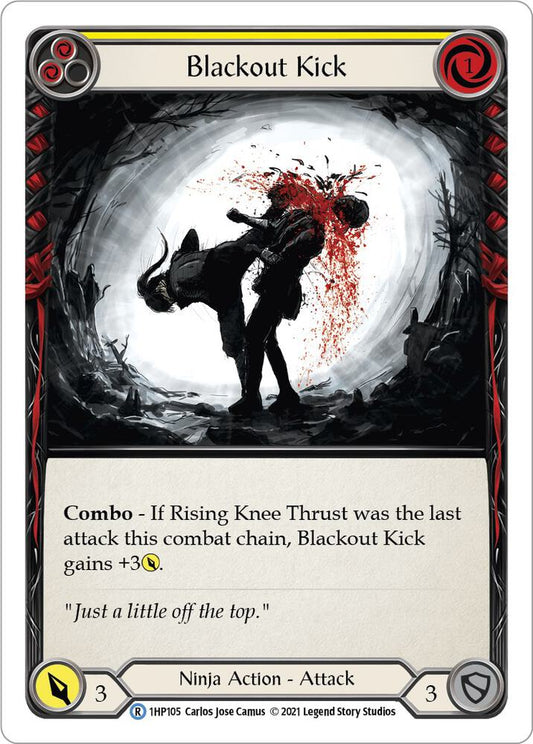 Blackout Kick (Yellow) - History Pack Vol.1 (1HP) NM