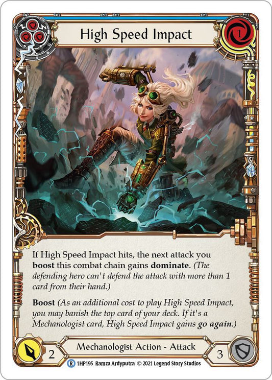 High Speed Impact (Blue) - History Pack Vol.1 (1HP) NM