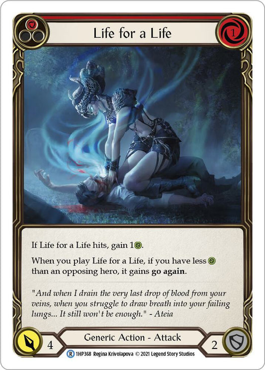 Life for a Life (Red) - History Pack Vol.1 (1HP) LP