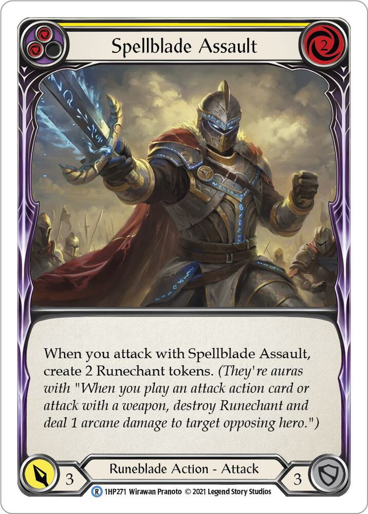 Spellblade Assault (Yellow) - History Pack Vol.1 (1HP) LP
