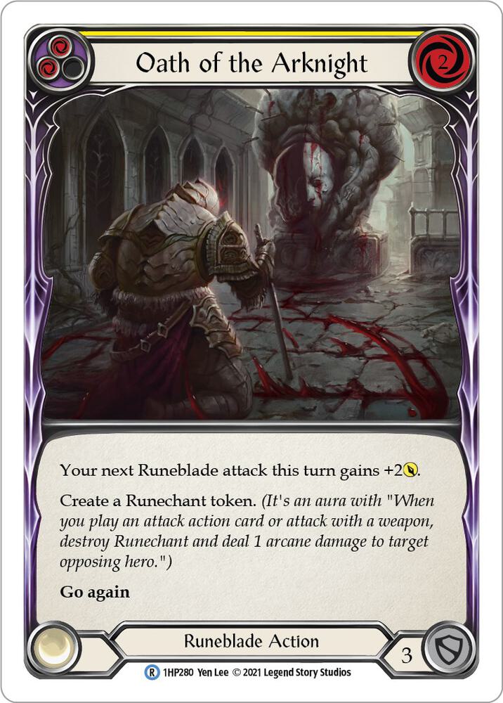 Oath of the Arknight (Yellow) - History Pack Vol.1 (1HP) LP