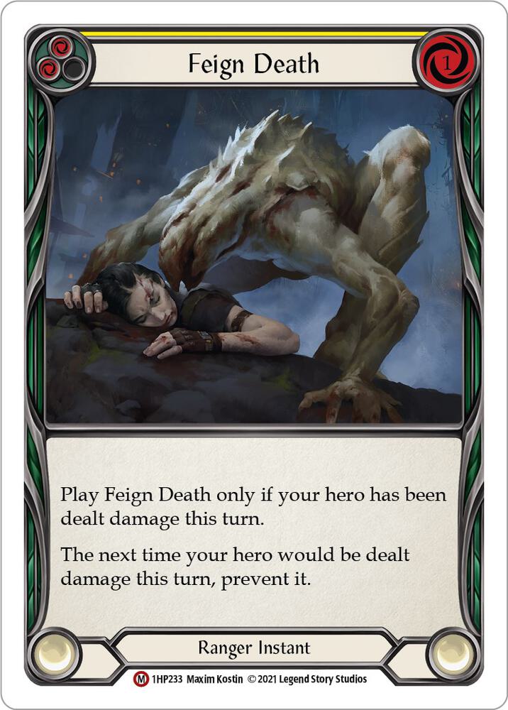 Feign Death - History Pack Vol.1 (1HP) NM