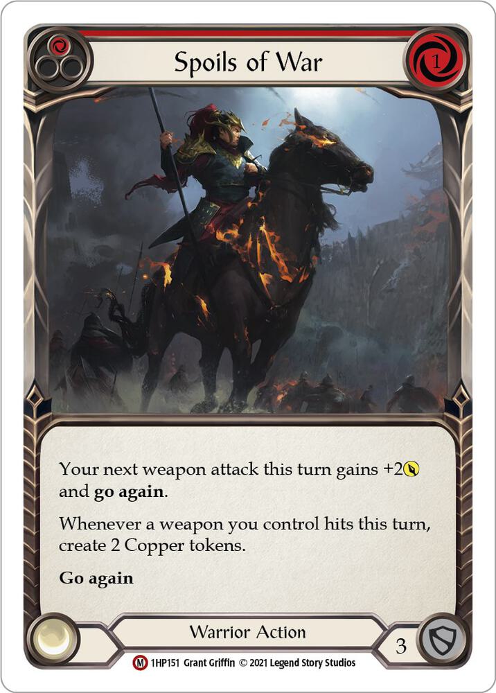 Spoils of War - History Pack Vol.1 (1HP) NM