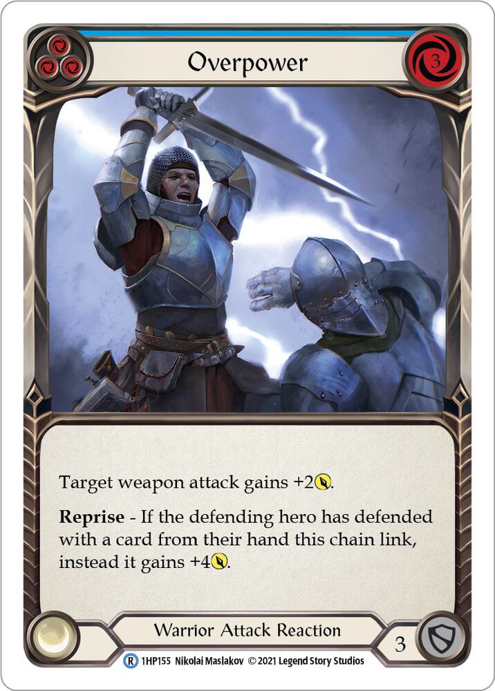 Overpower (Blue) - History Pack Vol.1 (1HP) LP