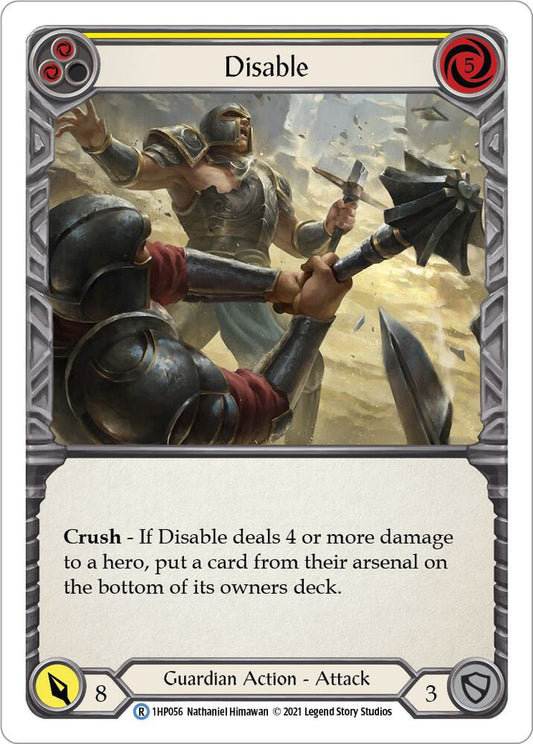 Disable (Yellow) - History Pack Vol.1 (1HP) LP
