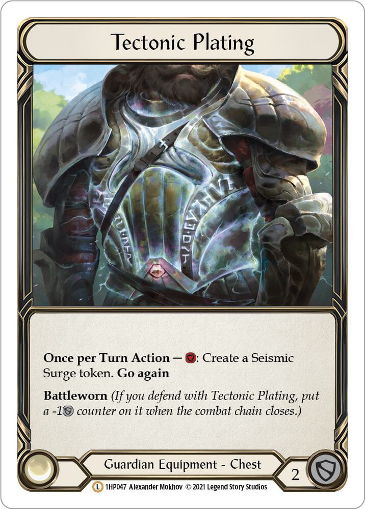Tectonic Plating - History Pack Vol.1 (1HP) NM