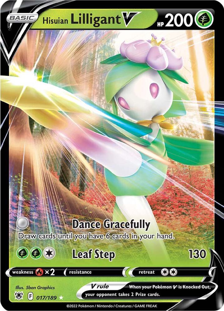 Hisuian Lilligant V - SWSH10: Astral Radiance (SWSH10) NM *FOIL*