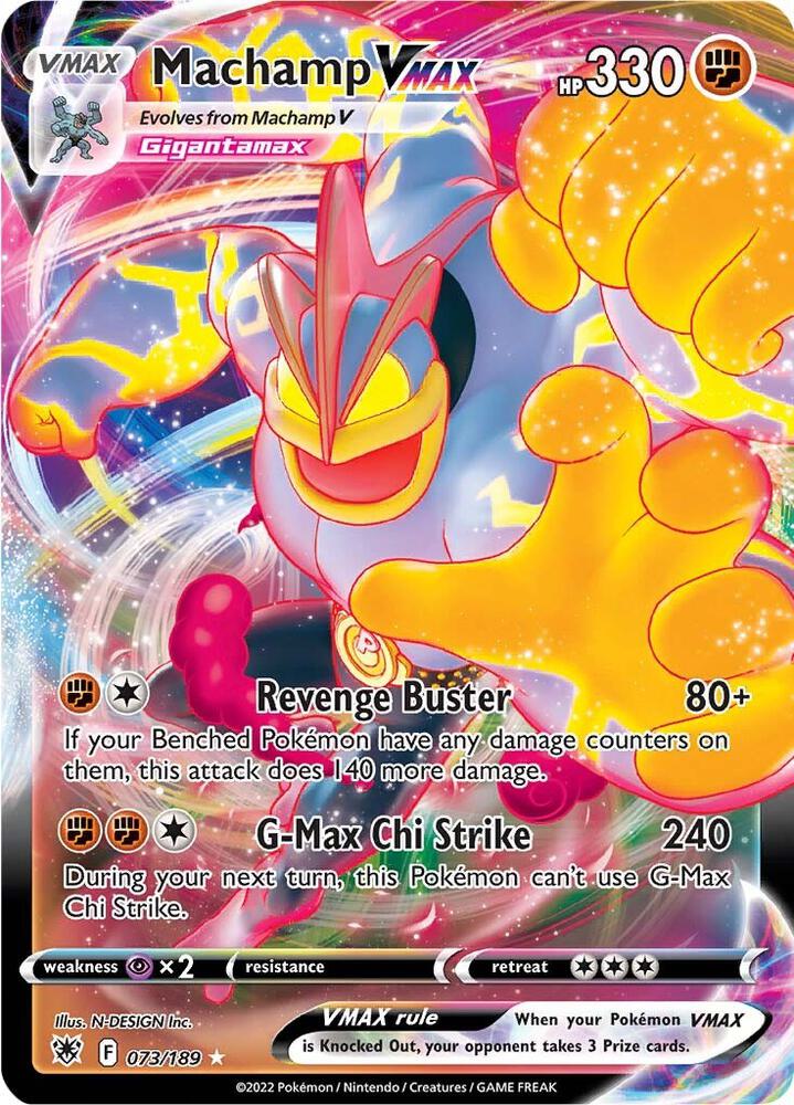 Machamp VMAX - SWSH10: Astral Radiance (SWSH10) NM *FOIL*