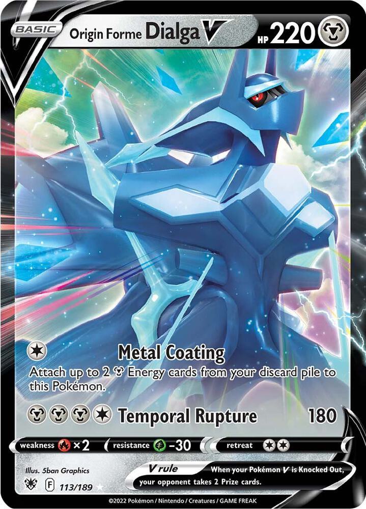 Origin Forme Dialga V - SWSH10: Astral Radiance (SWSH10) LP *FOIL*